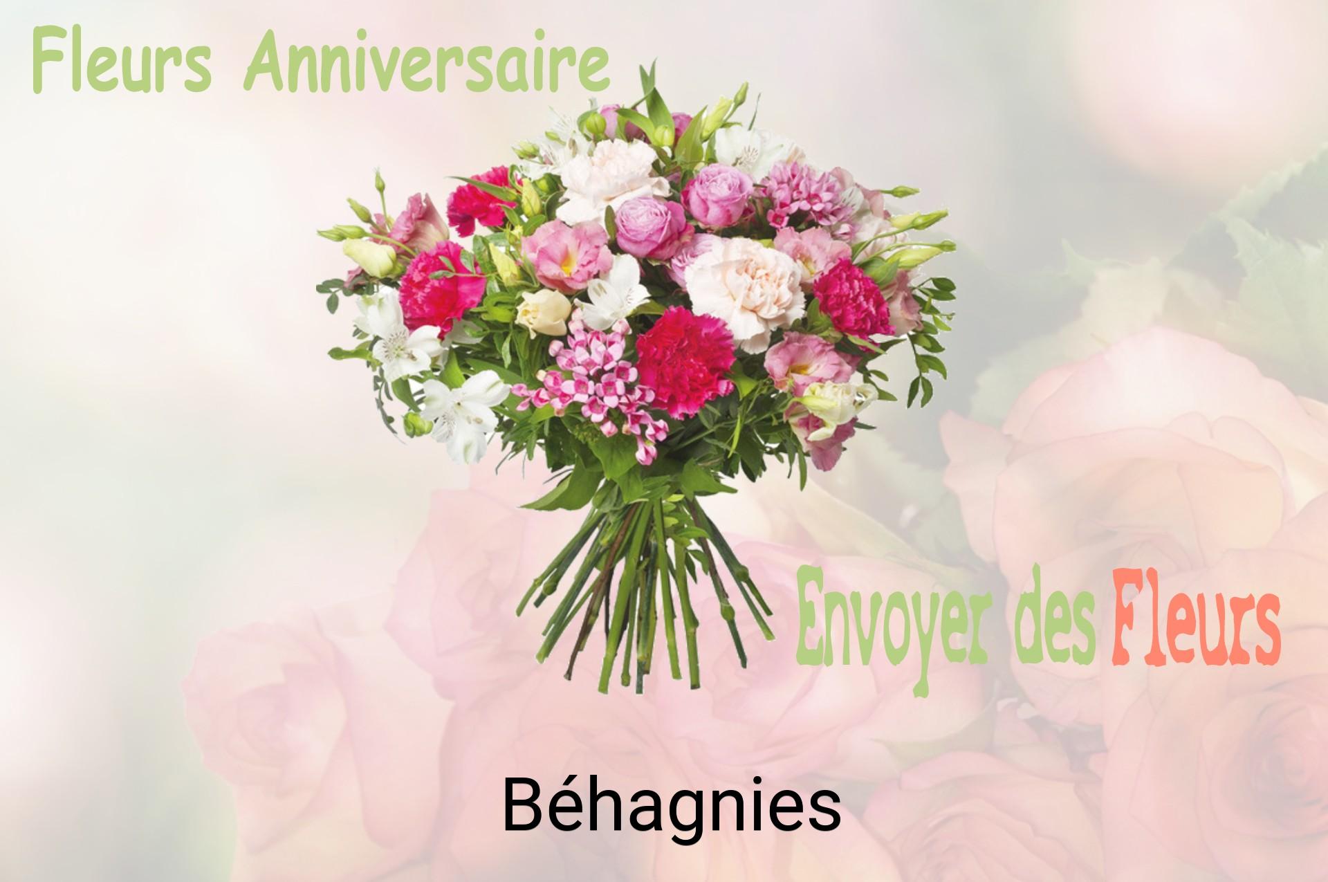 Bouquet de fleurs d’anniversaire livré à Béhagnies