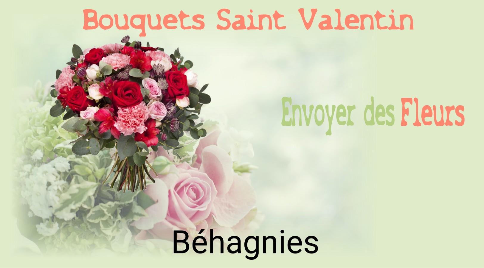 Roses de Saint-Valentin livrées à Béhagnies